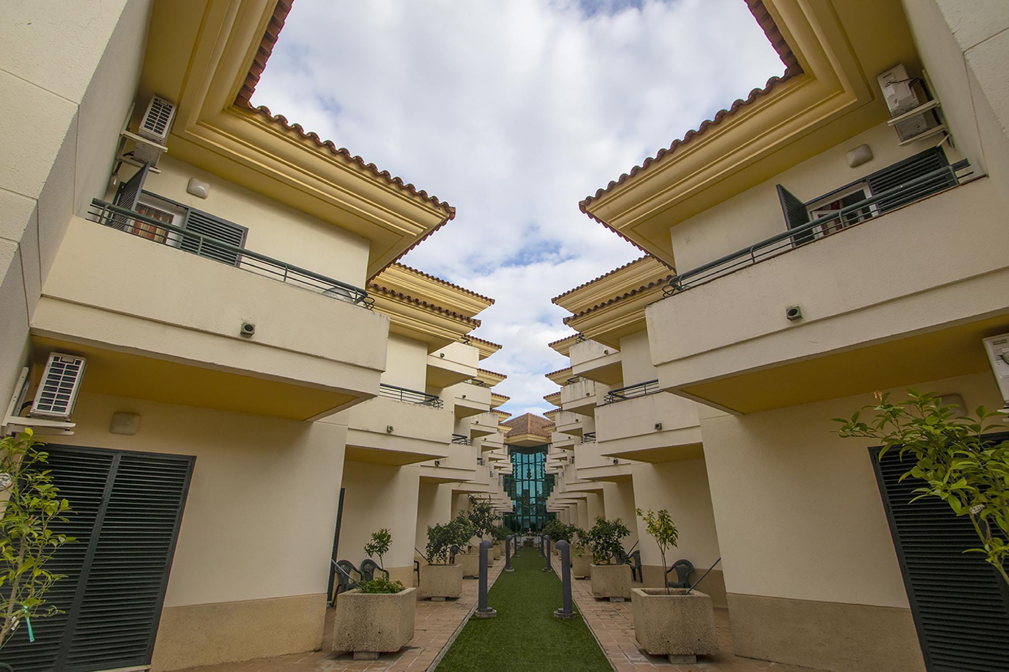 Hospedium Hotel Apartamentos Simon Verde Mairena del Aljarafe Dış mekan fotoğraf