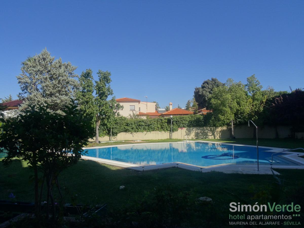 Hospedium Hotel Apartamentos Simon Verde Mairena del Aljarafe Dış mekan fotoğraf
