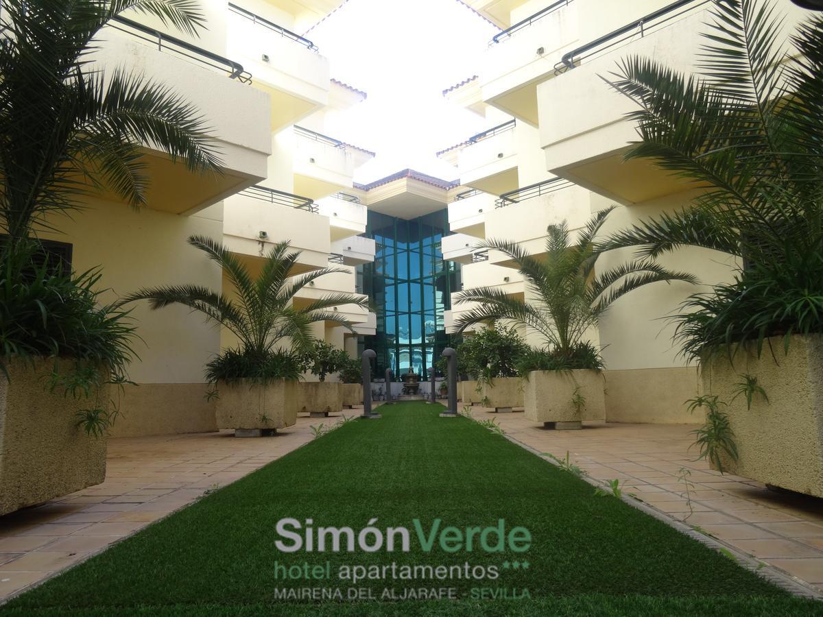 Hospedium Hotel Apartamentos Simon Verde Mairena del Aljarafe Dış mekan fotoğraf